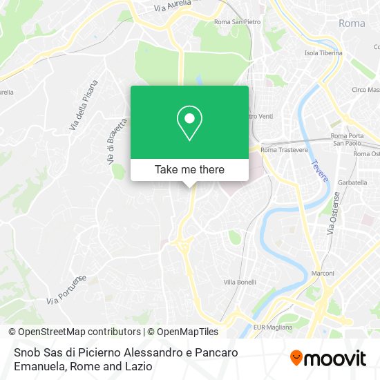 Snob Sas di Picierno Alessandro e Pancaro Emanuela map