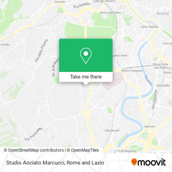 Studio Aociato Marcucci map