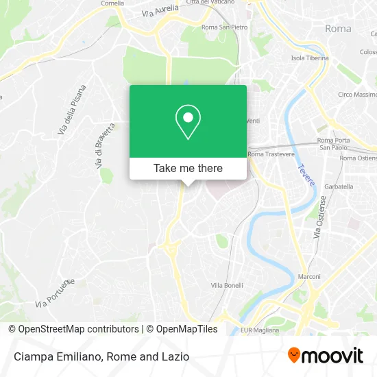 Ciampa Emiliano map