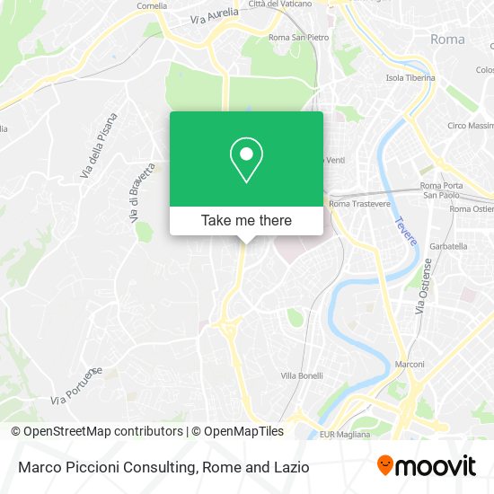 Marco Piccioni Consulting map