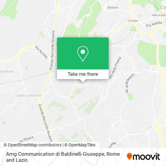 Amg Communication di Baldinelli Giuseppe map
