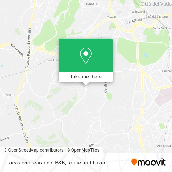 Lacasaverdearancio B&B map