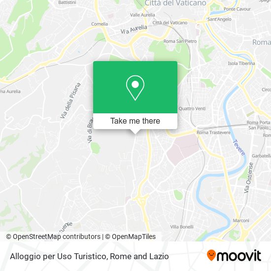 Alloggio per Uso Turistico map