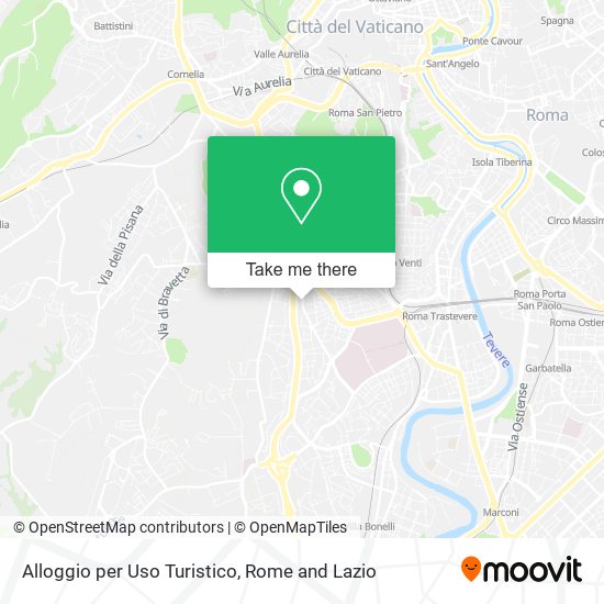 Alloggio per Uso Turistico map