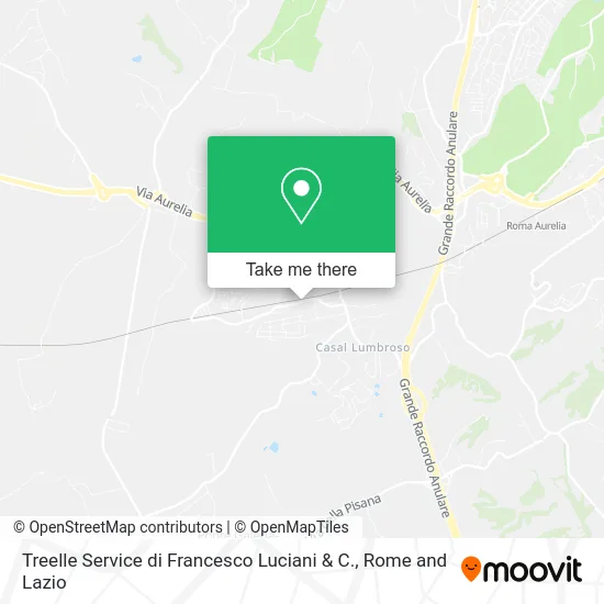 Treelle Service by Francesco Luciani & Co. map