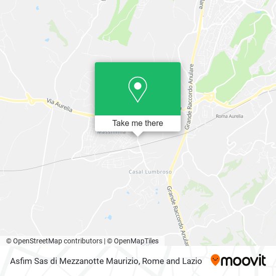 Asfim Sas di Mezzanotte Maurizio map