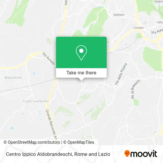 Aldobrandeschi Equestrian Center map