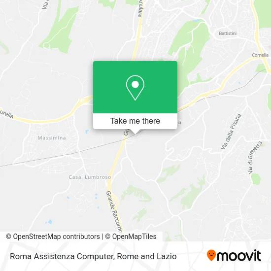 Rome Computer Assistance map