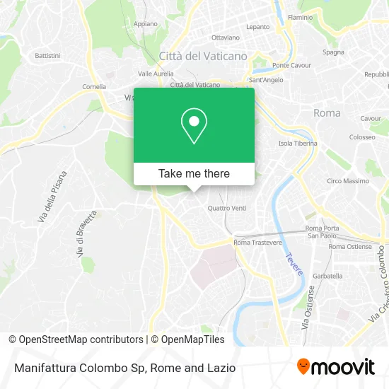 Colombo Manufacturing map