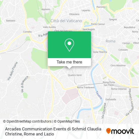 Arcades Communication Events di Schmid Claudia Christine map