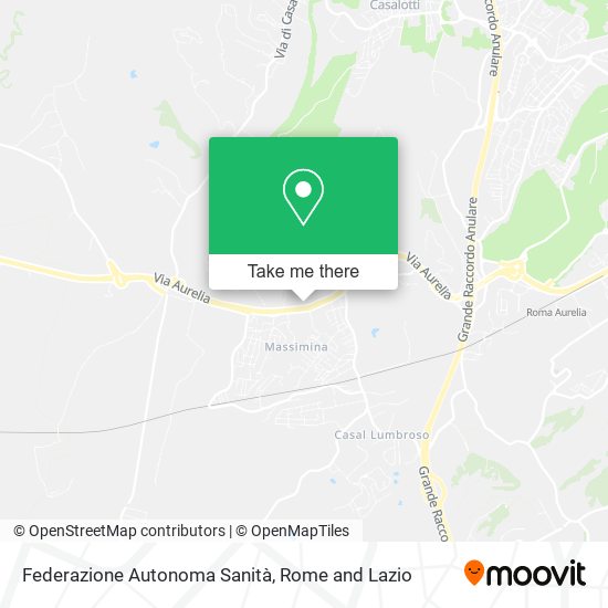 Federazione Autonoma Sanità map