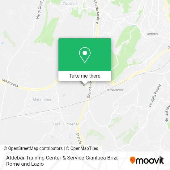 Atdebar Training Center & Service by Gianluca Brizi map