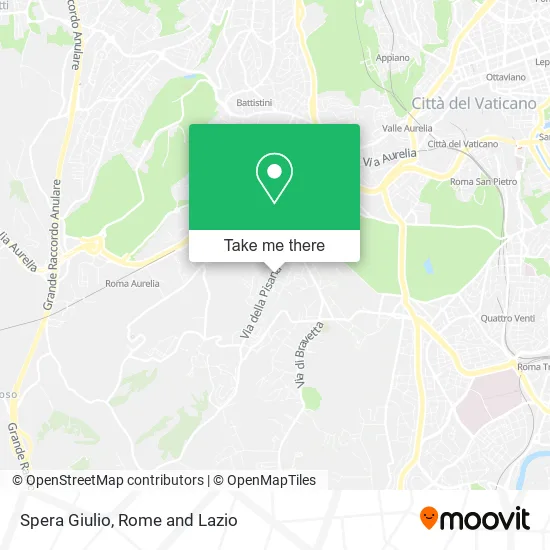 Spera Giulio map