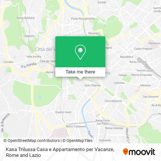 Kasa Trilussa Casa e Appartamento per Vacanze map