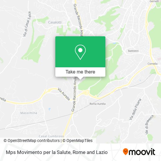 Mps Movimento per la Salute map
