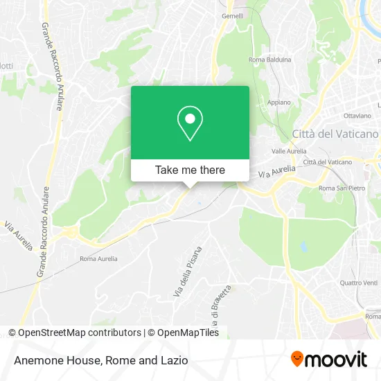 Anemone House map