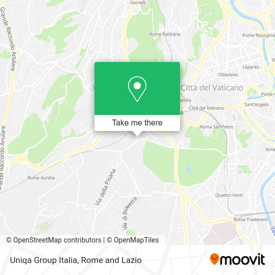 Uniqa Group Italy map