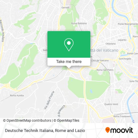 Deutsche Technik Italiana map