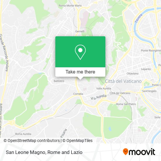 San Leone Magno map