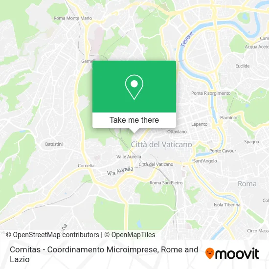 Comitas - Microenterprises Coordination map