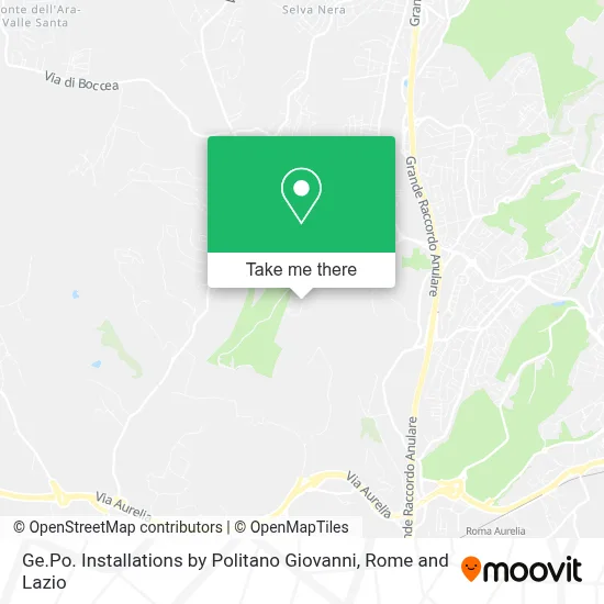 Ge.Po. Installations by Politano Giovanni map