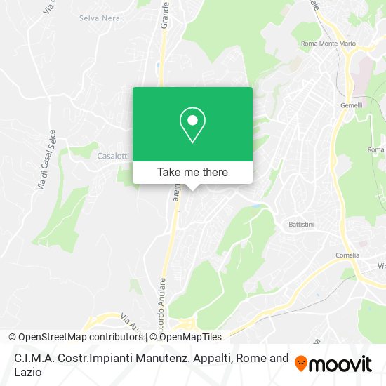 C.I.M.A. Costr.Impianti Manutenz. Appalti map