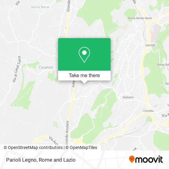 Parioli Legno map