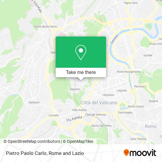 Pietro Paolo Carlo map
