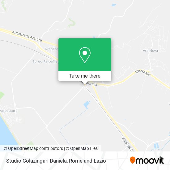 Studio Colazingari Daniela map