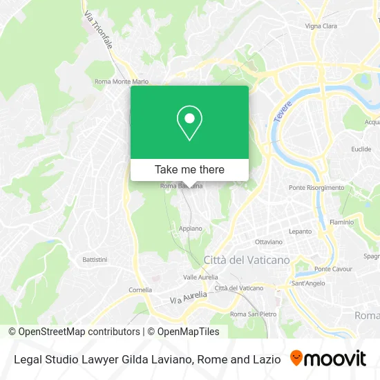 Legal Studio Lawyer Gilda Laviano map