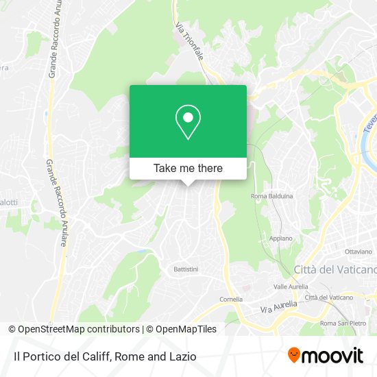 Il Portico del Califf map