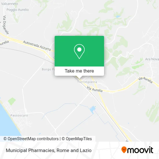 Municipal Pharmacies map