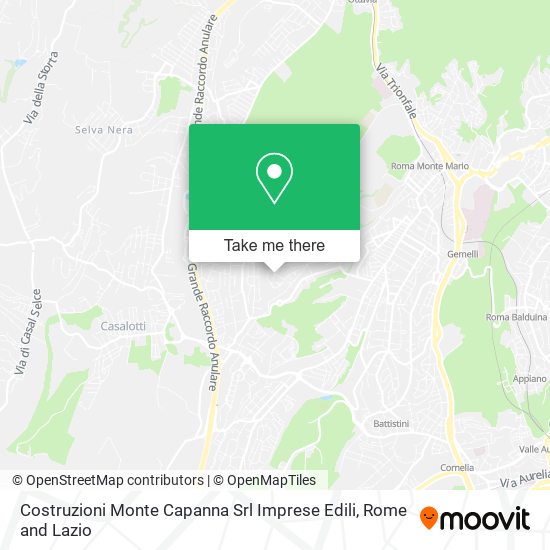 Costruzioni Monte Capanna Srl Imprese Edili map