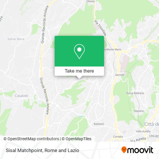 Sisal Matchpoint map