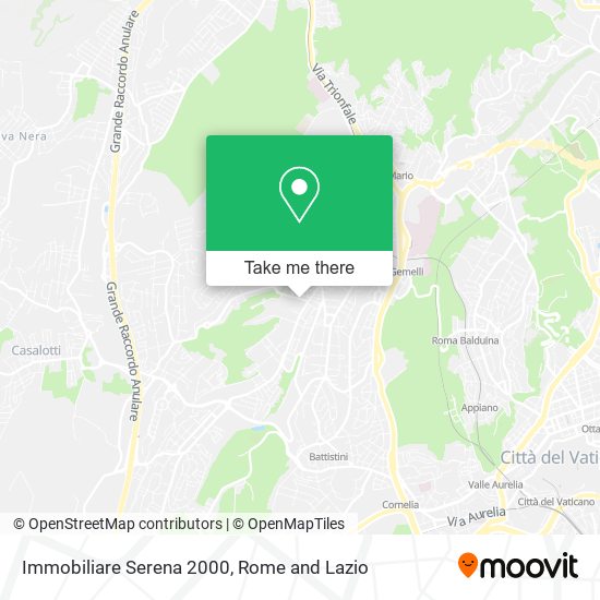 Immobiliare Serena 2000 map