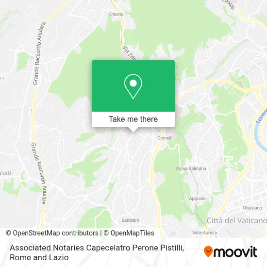 Associated Notaries Capecelatro Perone Pistilli map