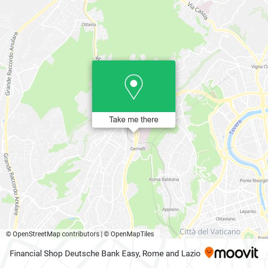 Financial Shop Deutsche Bank Easy map