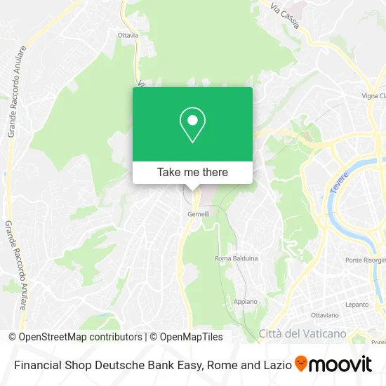 Financial Shop Deutsche Bank Easy map