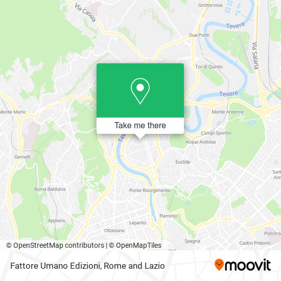 Fattore Umano Edizioni map