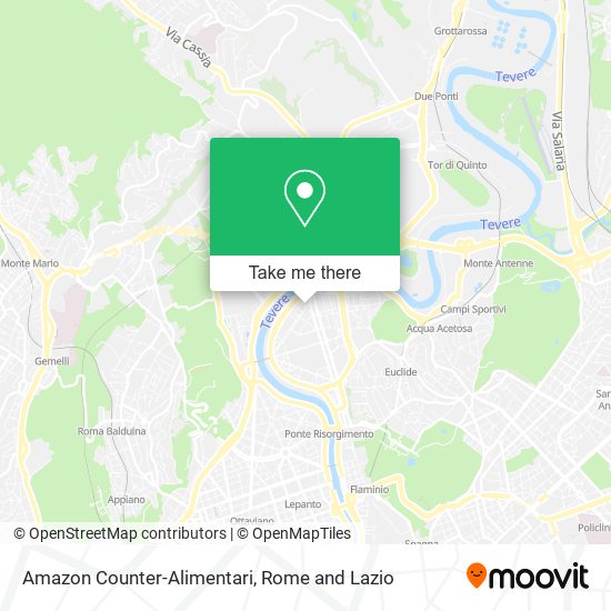 Amazon Counter-Alimentari map