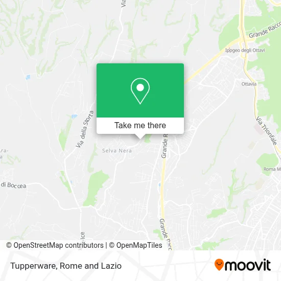 Tupperware map