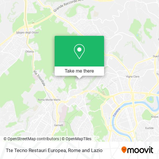 Tte Tecno Restauri Europea map
