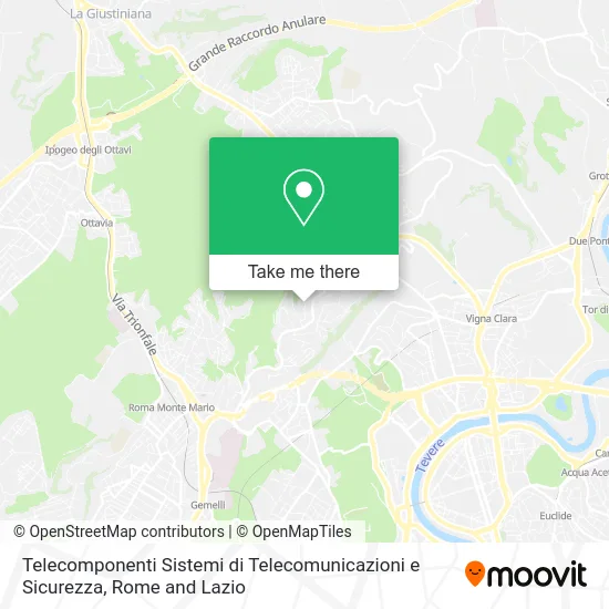 Telecomponents Telecommunications and Security Systems map