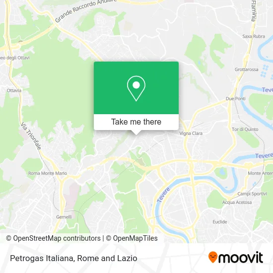 Petrogas Italiana map