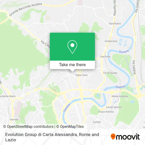 Evolution Group by Carta Alessandra map