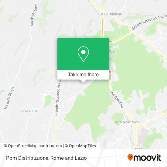 Pbm Distribuzione map