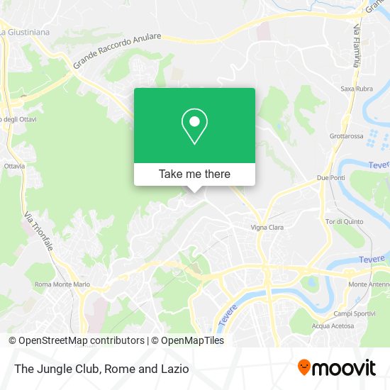 The Jungle Club map