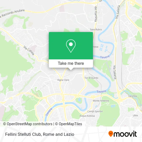 Fellini Stelluti Club map