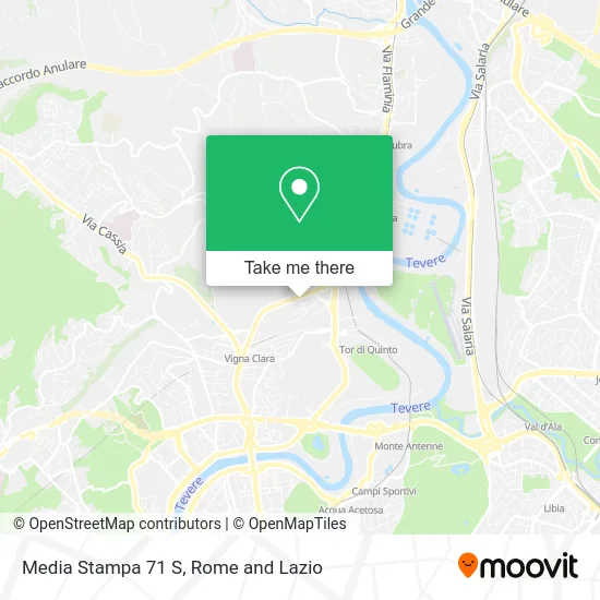 Media Stampa 71 S map