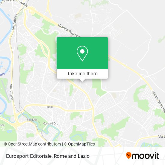 Eurosport Editoriale map